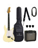 Condorwood RS-100 Arctic electric guitar with SMART bundle